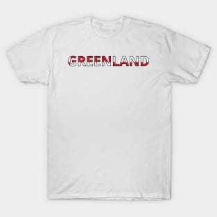 Drapeau  Greenland T-Shirt